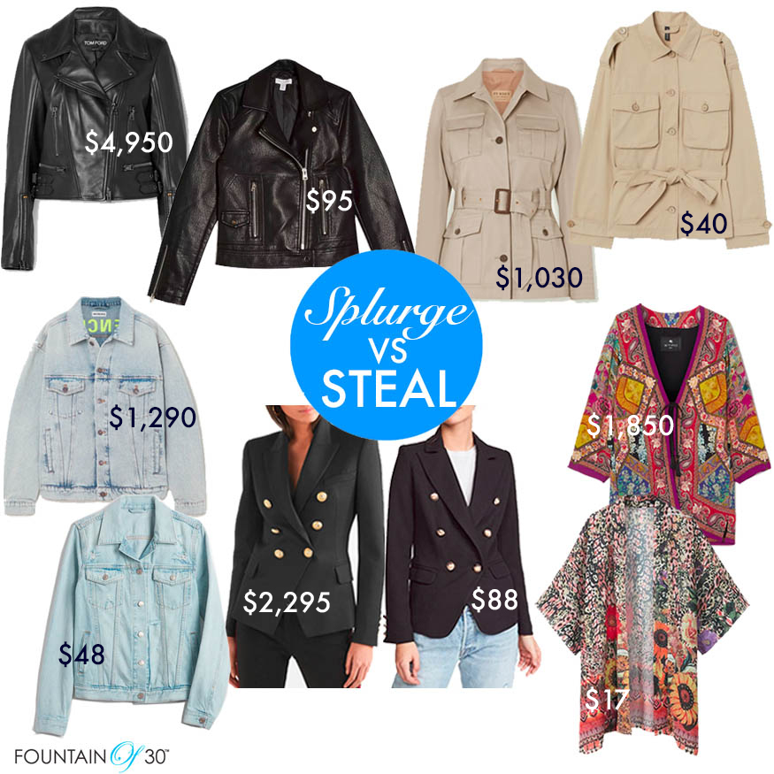 splurge vs steal fall jackets fountainof30