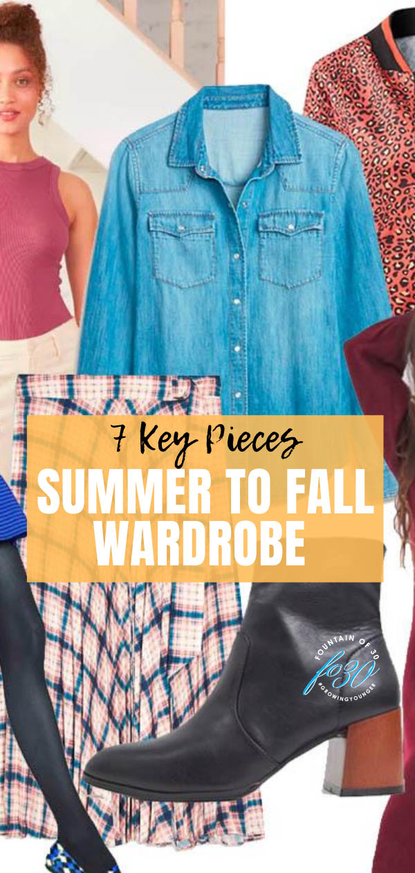 summer to fall wardrobe for less fountainof30