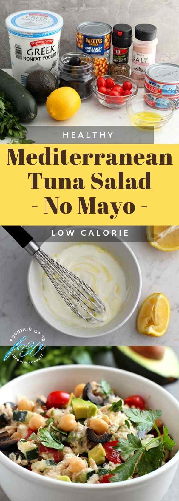 no mayo tuna salad fountainof30