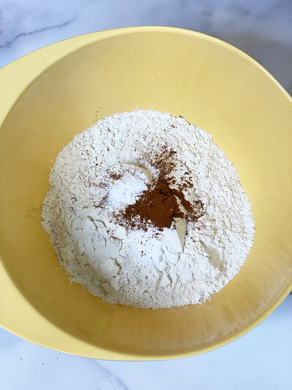 Apple Cider Cake recipe flour and spices