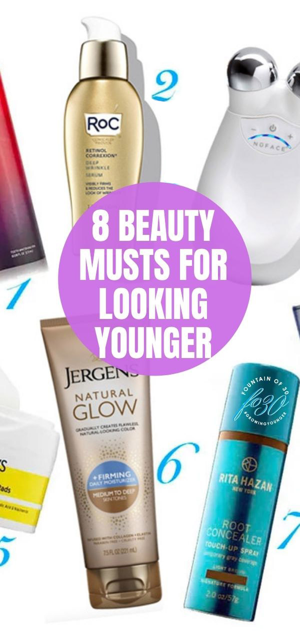 beauty products to look younger fountainof30