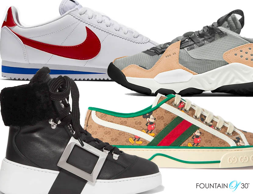 The Best New Sneaker Trends for Women Over 40 - fountainof30.com