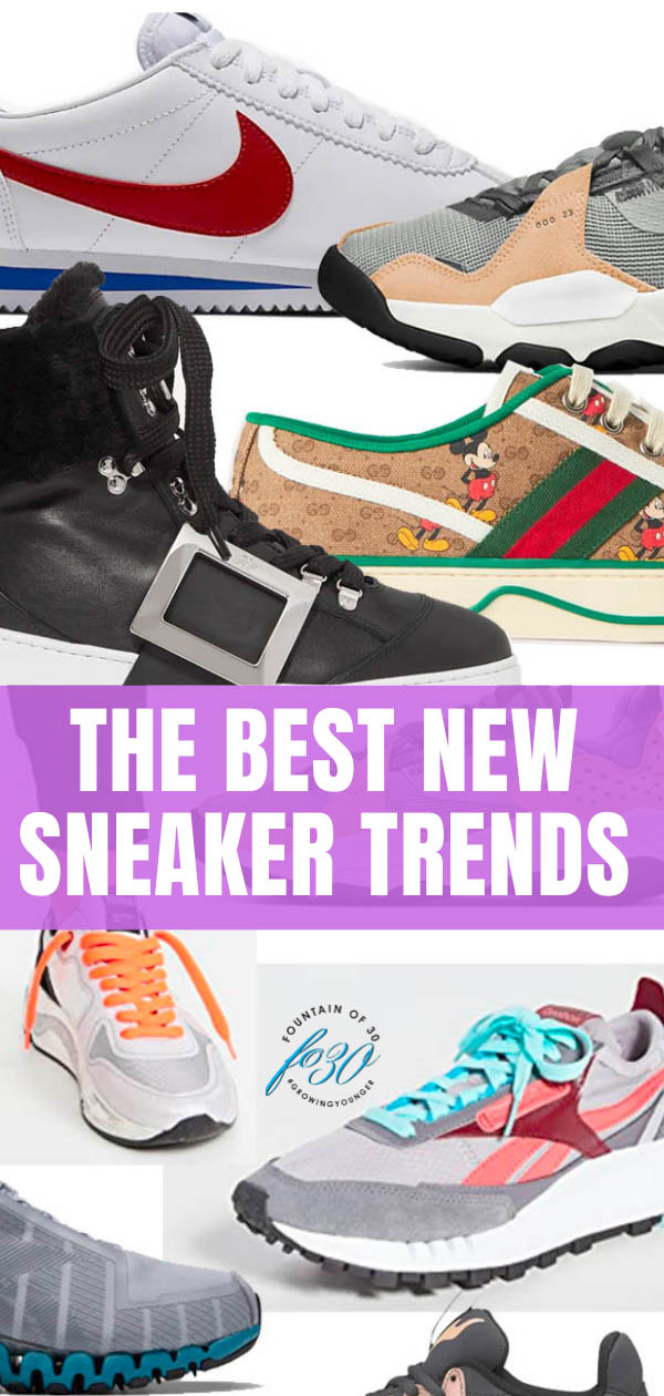 The Best New Sneaker Trends for Women Over 40 - fountainof30.com