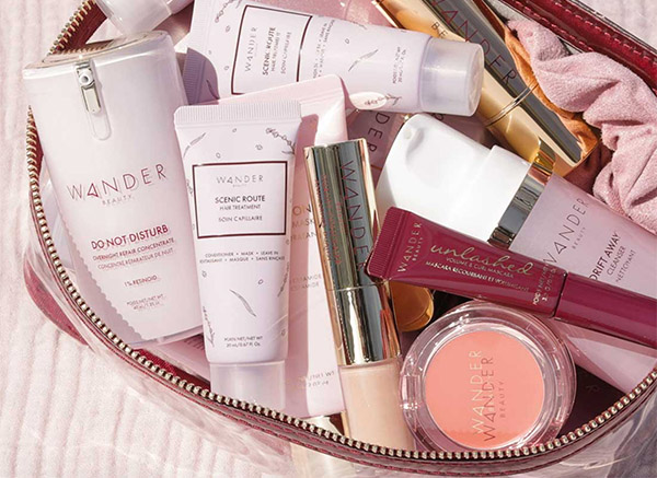 wander beauty bag of makeup Healthy Aging Month Giveaways fountainof30