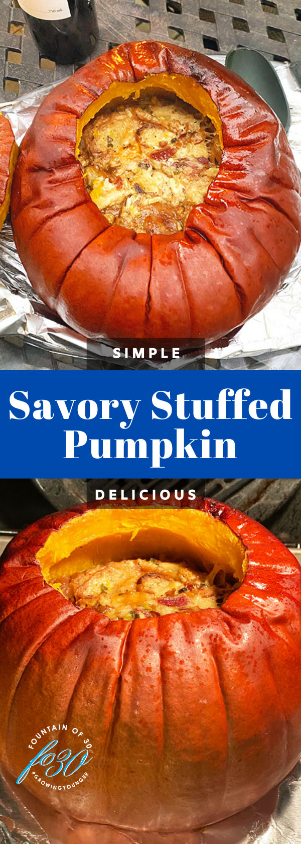 savory stuffed pumpkin fountainof30