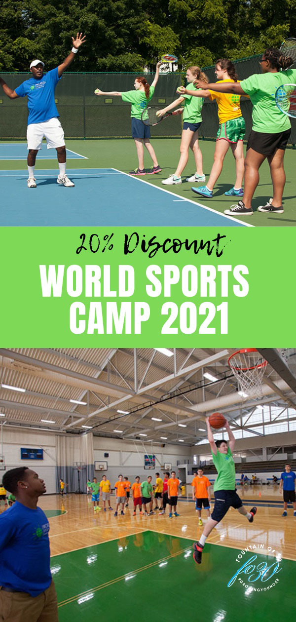 world sports camp discount fountainof30