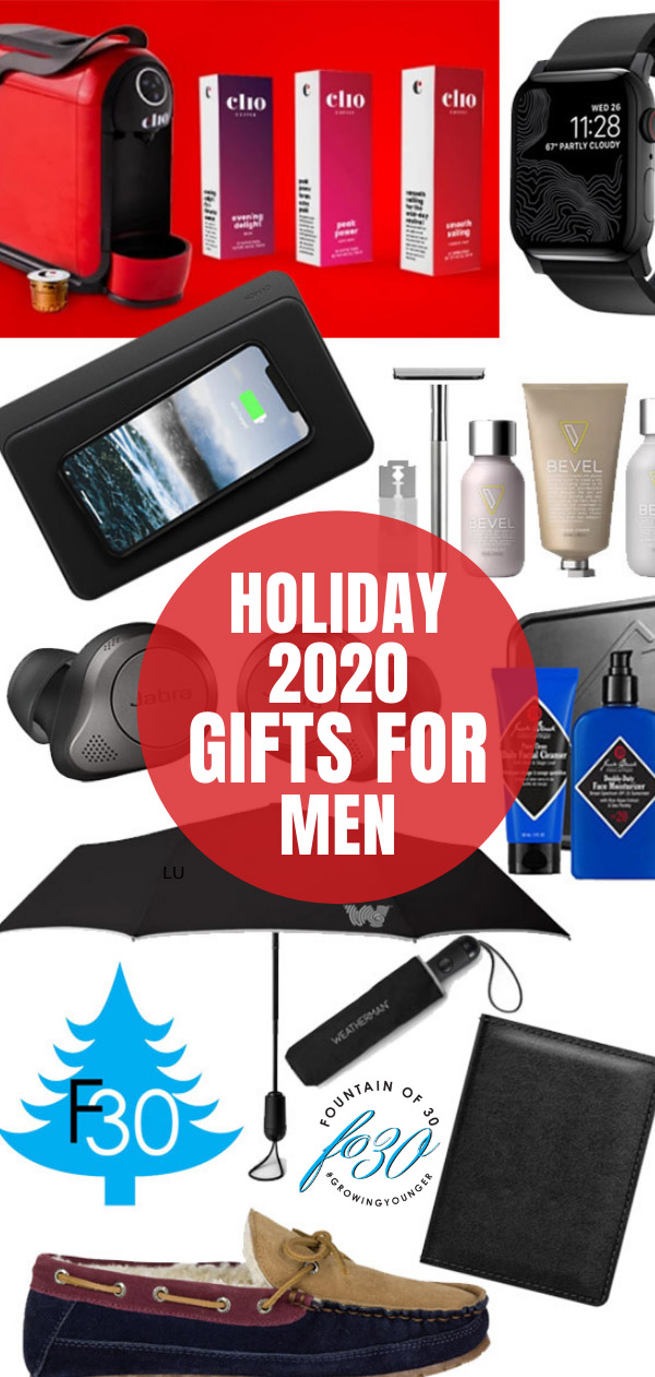 holiday 2020 gifts for men fountainof30