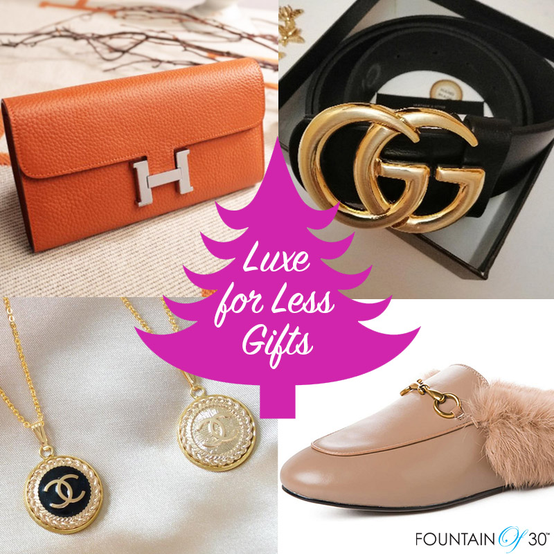 luxe for less holiday gifts fountainof30