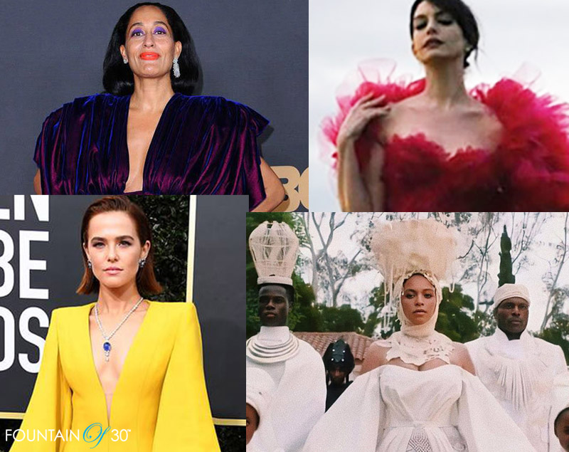 best dressed celebrities 2020 statement look fountainof30