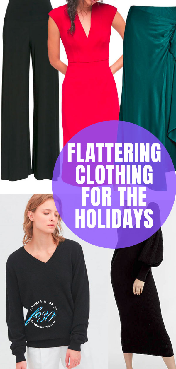 holiday clothing to look slimmer fountainof30