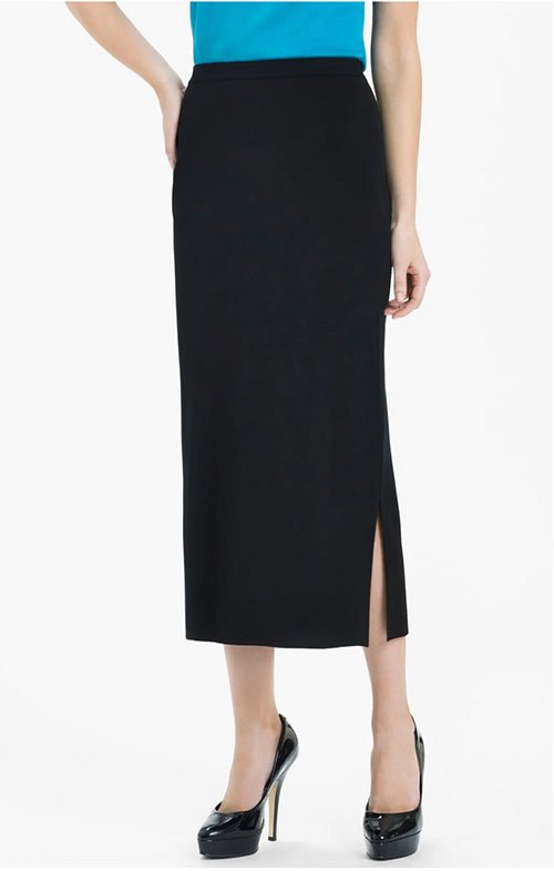 black pencil skirt fountainof30