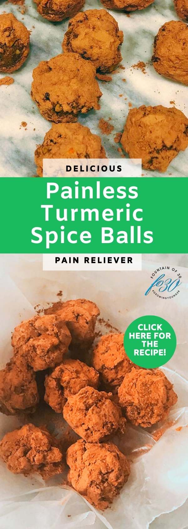 Turmeric Holiday Spice Balls for Pain Relief fountainof30