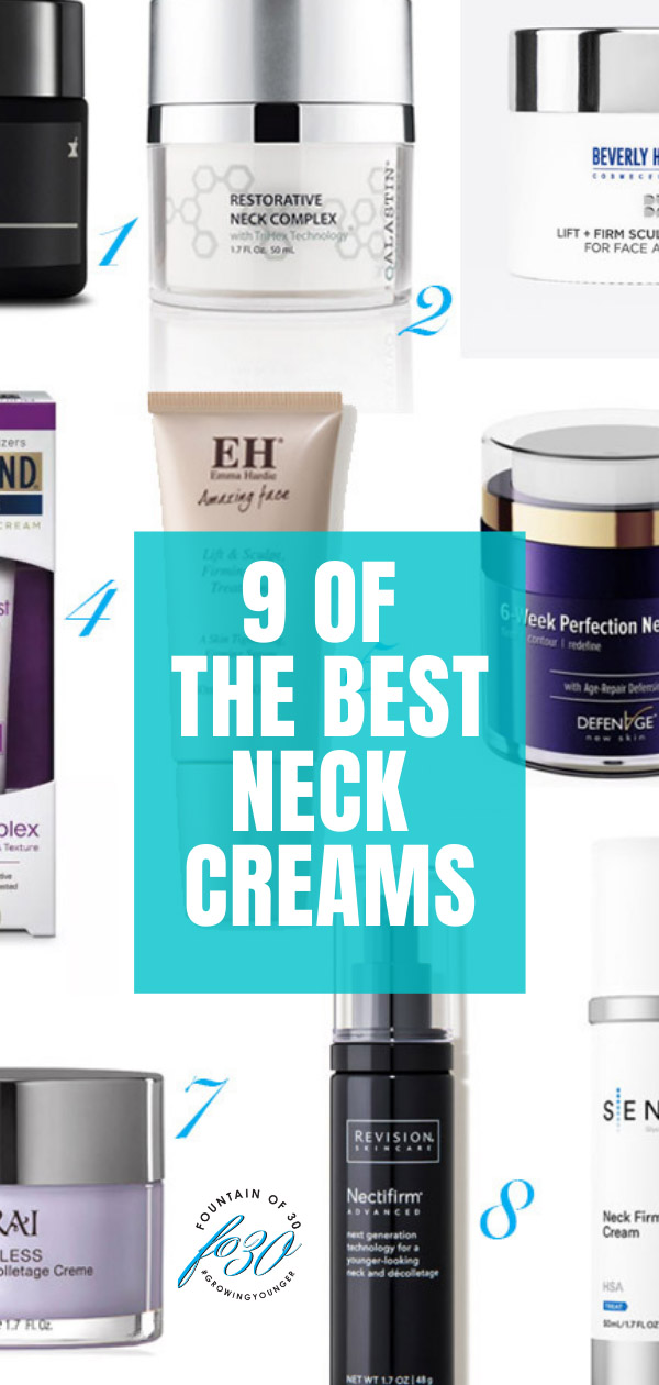 best neck creams fountainof30