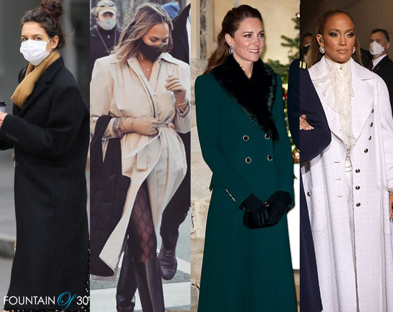 stylish winter coats on celebrities fountainof30