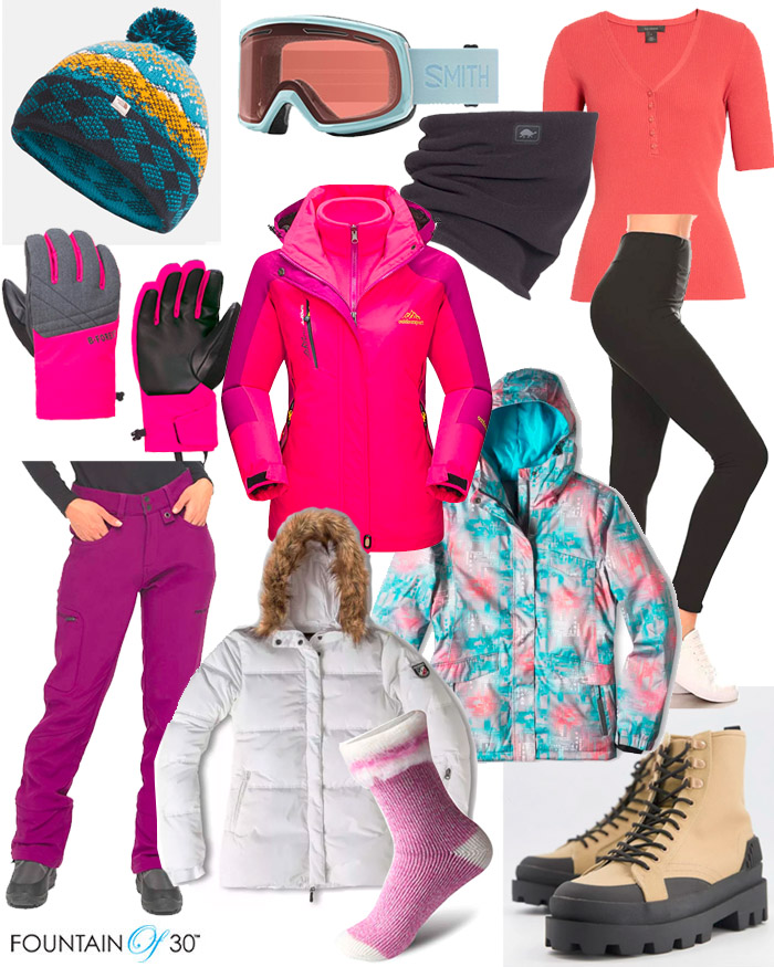 How to Style The Best Ski Outfit Essentials for Less - fountainof30.com