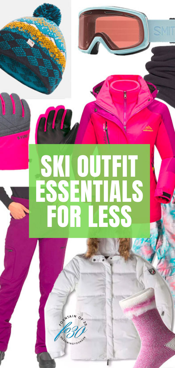 ski outfit essentials under $100 fountainof30
