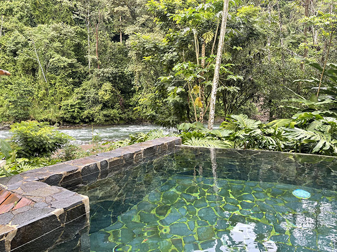 Pacuare lodge pool fountainof30