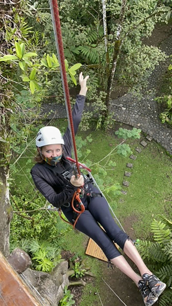 Pacuare River ziplining jacqueline zenn fountainof30