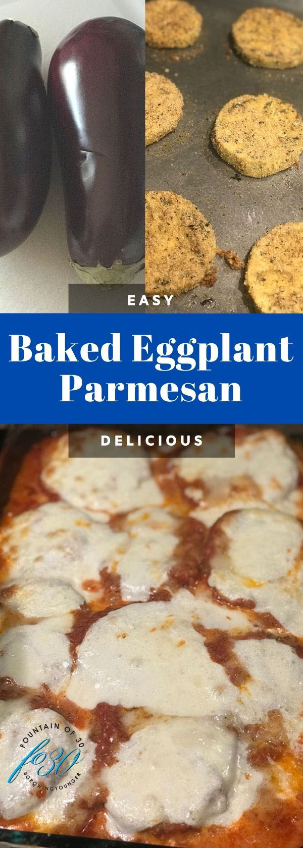 baked eggplant parmesan recipe fountainof30