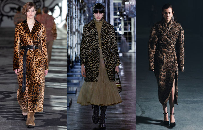 leopard coats fall 2021 runway fountainof30