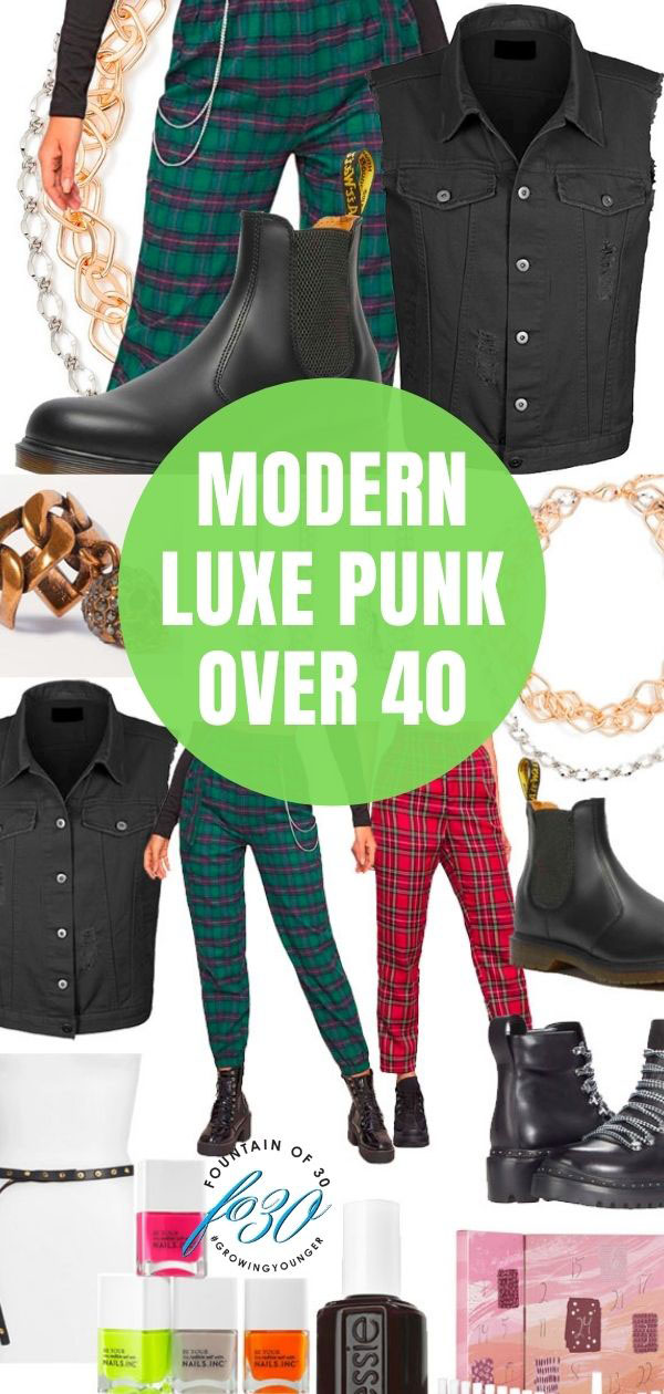 luxe punk fashion over 40 fountainof30