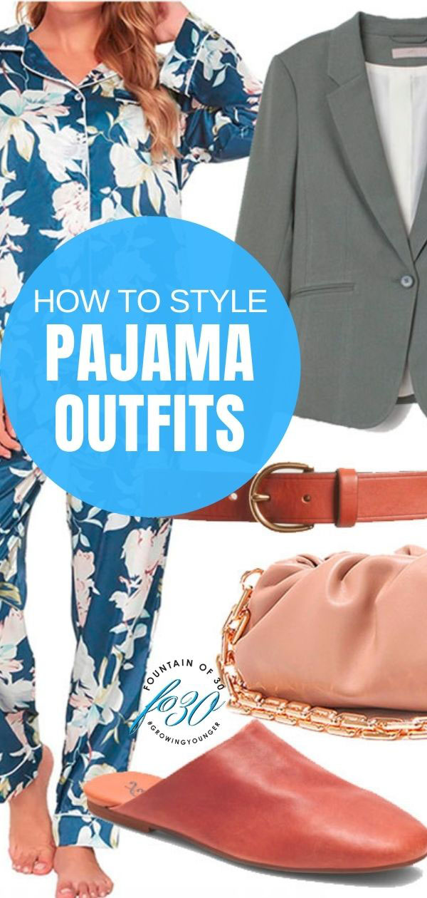 how to style pajama outfits