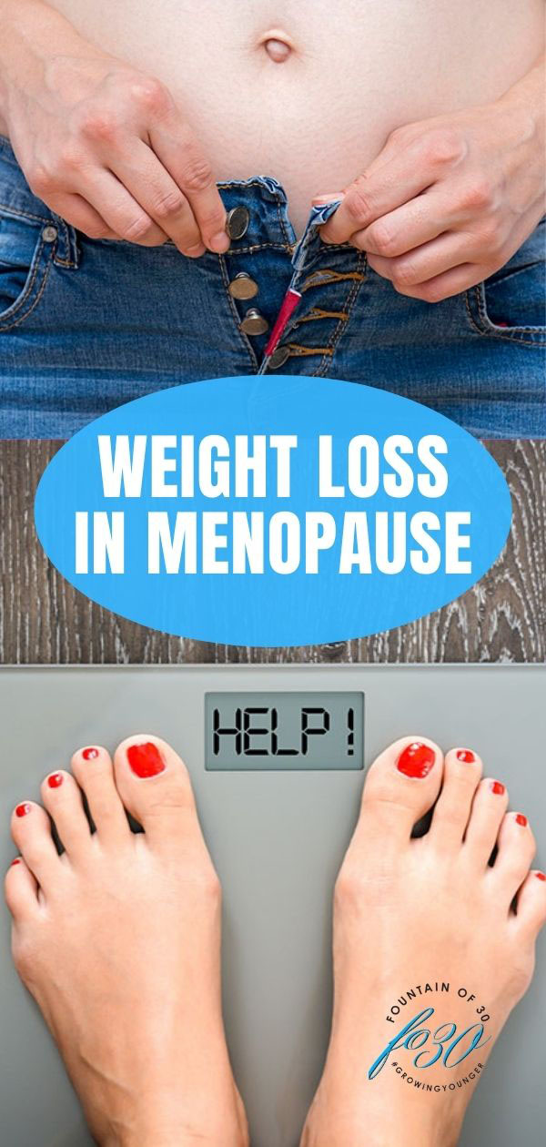 weight loss in menopause fountainof30