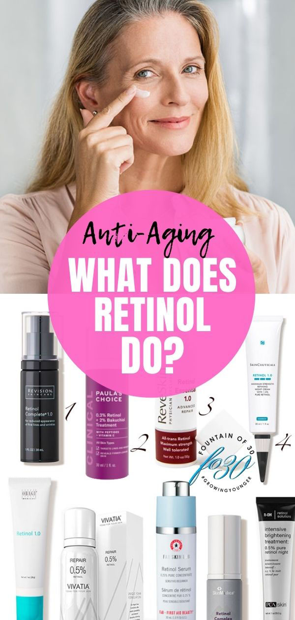 what does retinol do fountainof30