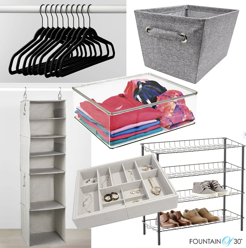 spring cleaning closet organization ideas fountainof30