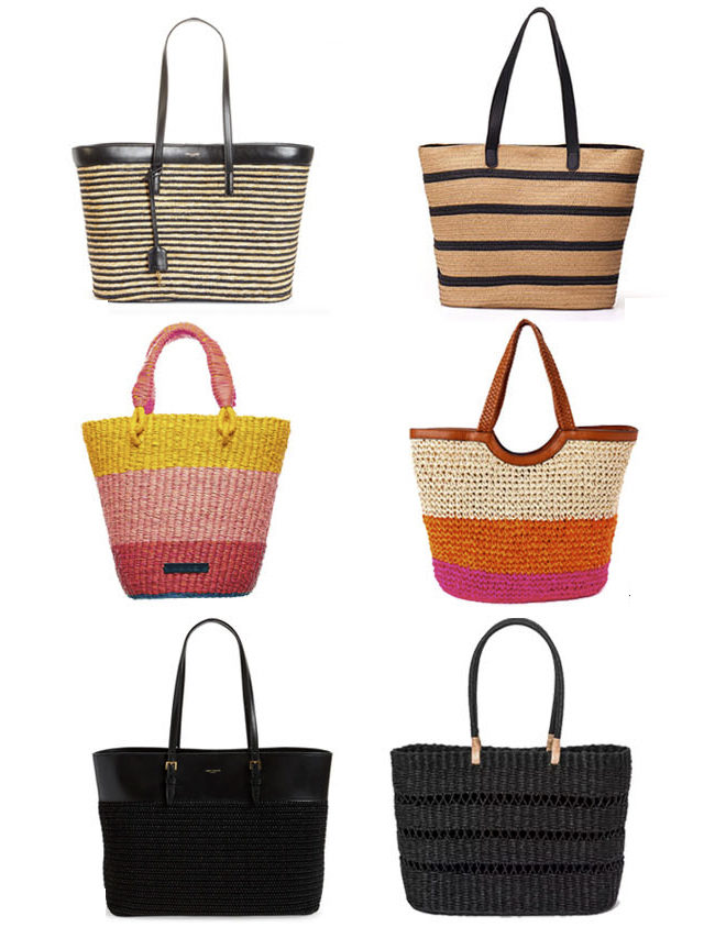 Straw Tote Bags Splurge vs Steal