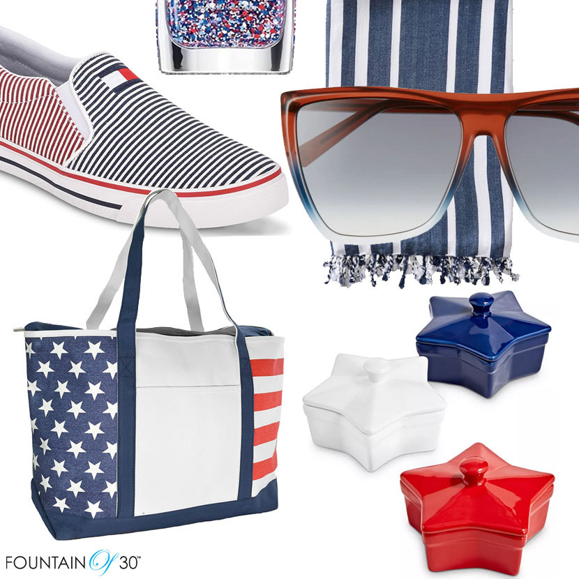 4th of july items red white blue fountainof30