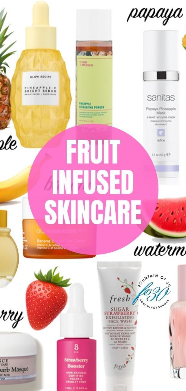 fruit infused skincare fountainof30