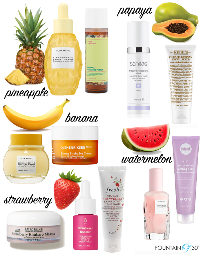 fruit skincare fountainof30