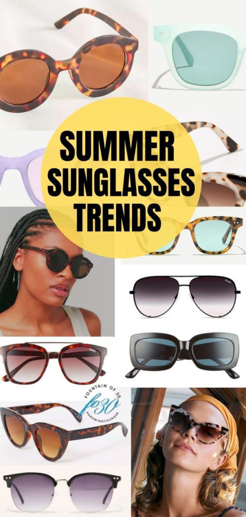 The Latest Sunglasses Trends For Summer 2021 - fountainof30.com