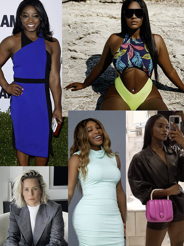 5 Fashionable Female Athletes