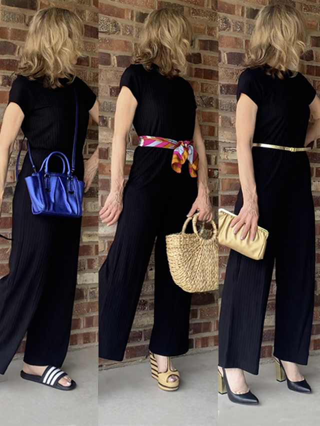 how to style a black jumpsuit 3 wyas fountainof30