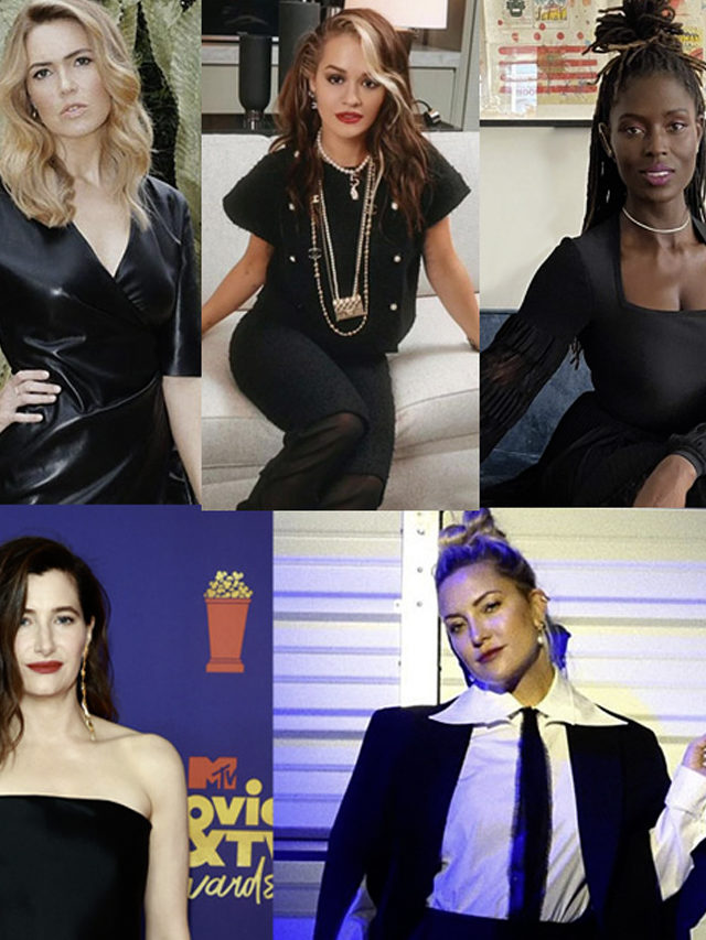 How The Celebrities Wear Black