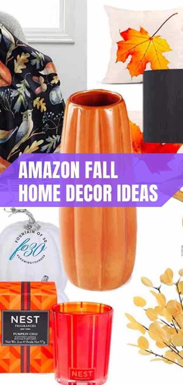 fall home decor ideas from Amazon fountainof30