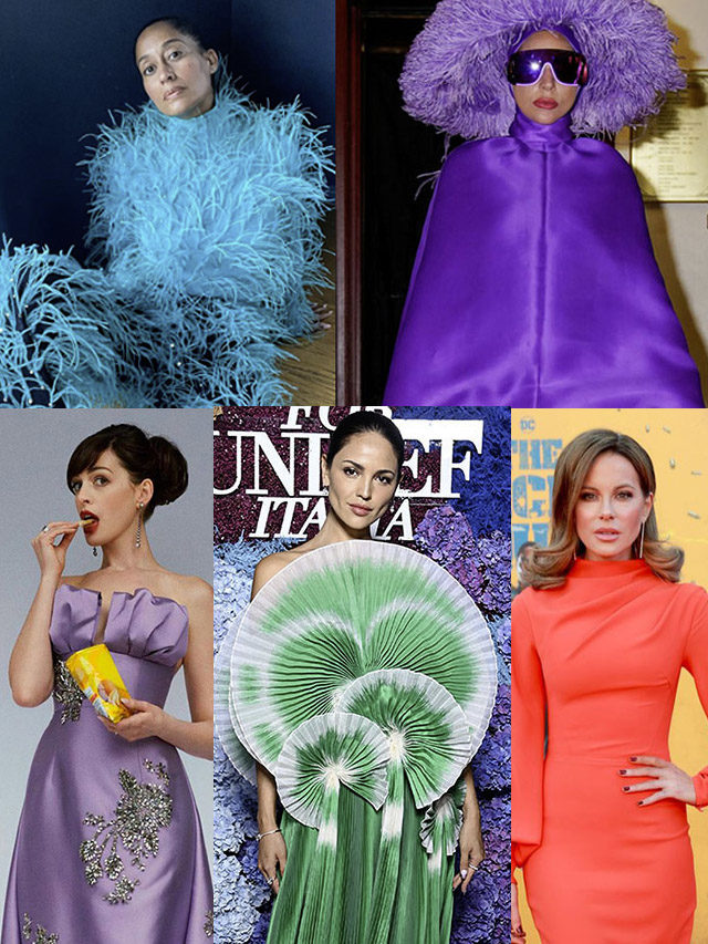 Celebrities Stand Out In Bold Fashion