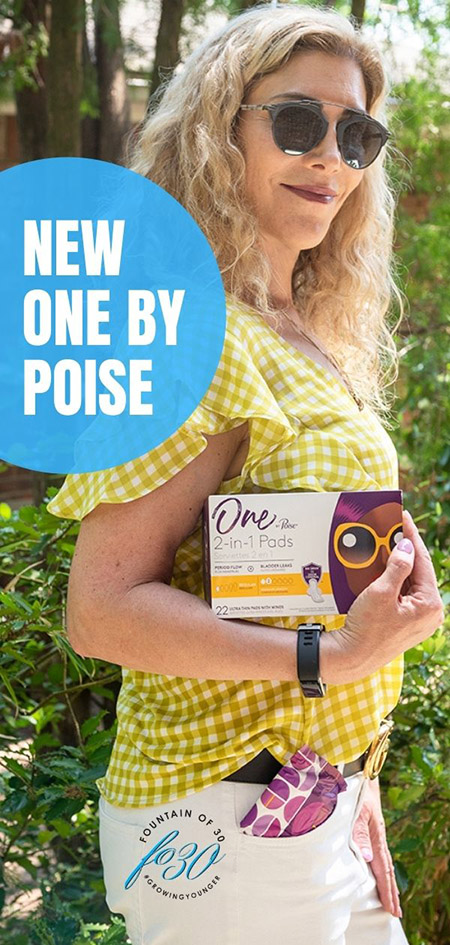 I am glad I discovered One by Poise® 2-in-1 Protection for Period Weeks and Bladder Leaks™ at Walmart. They keep you 10x drier from both period AND bladder leakage…which are two different problems that require coverage in two different ways. These pads cover all leaks in one. So just like you, they are a multi-tasker. Shop for them @Walmart or add them to your next pickup order and earn $3 back with Ibotta while supplies last! #sponsored #periodweeksandbladderleaks #onebypoise #poise @Poise
