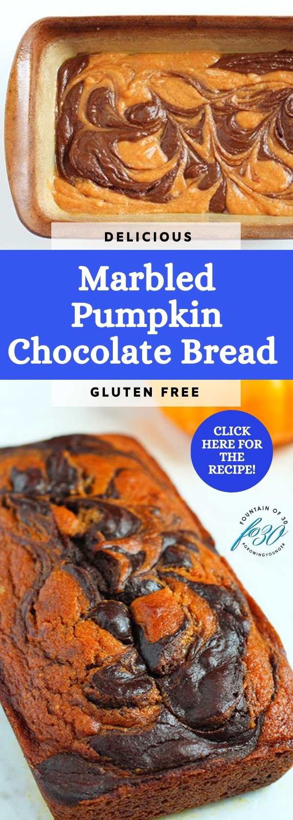 marbled chocolate pumpkin bread recipe gluten free fountainof30