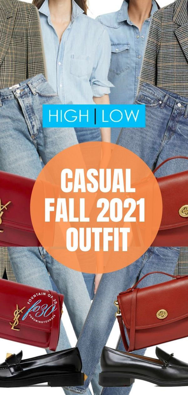 casual fall outfit high low style fountainof30