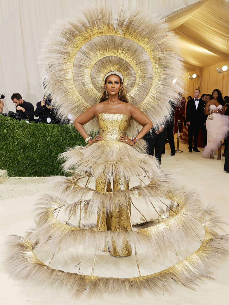  Met Gala 2021 fashion fountainof30 Iman 