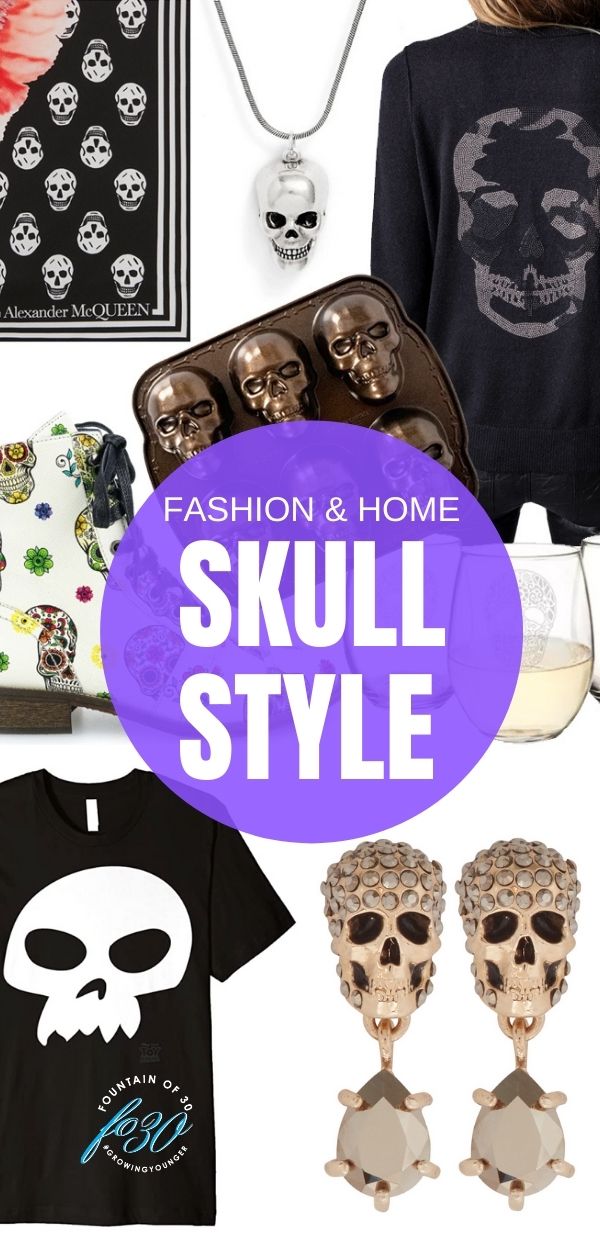 skulll fashion and home decor fountainof30