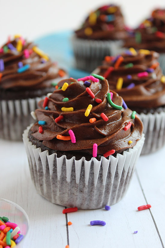 decadent chocolate cupcakes gluten-free