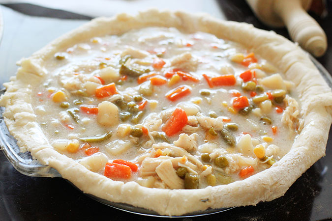 chicken pot pie filling in crust fountainof30