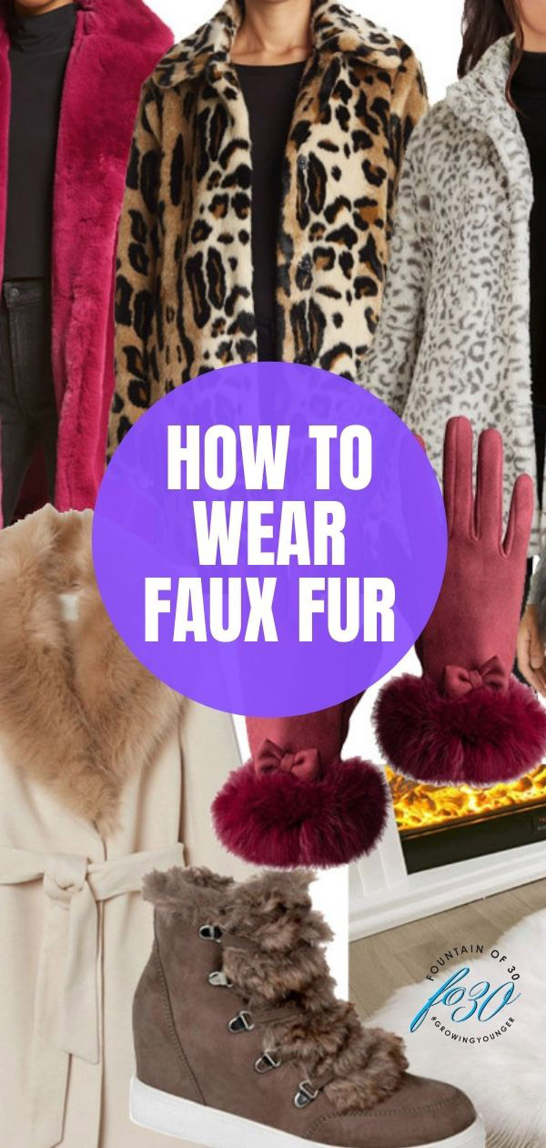 how to wear faux fur fountainof30