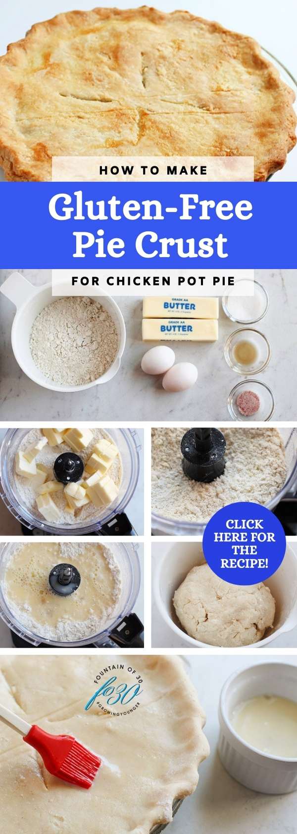 gluten free pie crust and chicken pot pie recipes fountainof30
