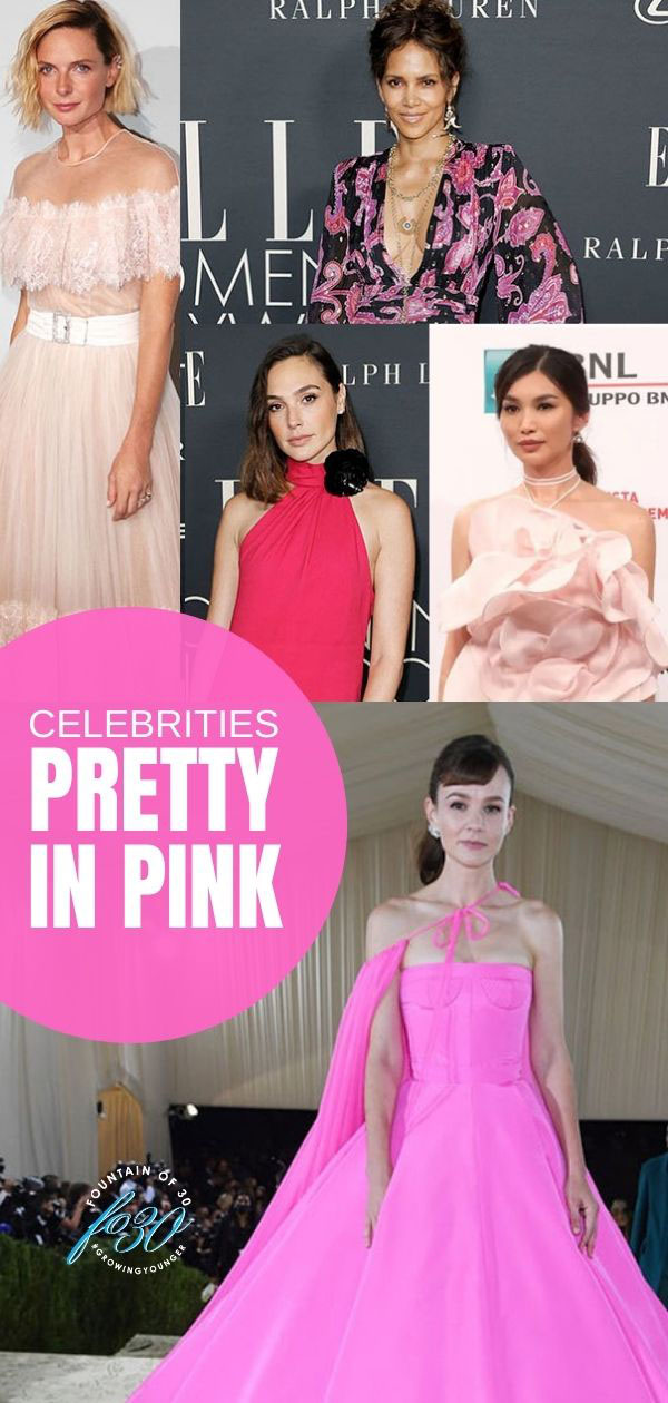 pretty in pink celebrities fountainof30