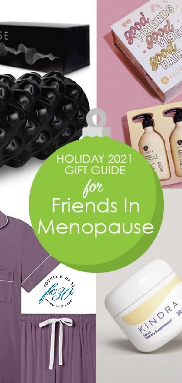 holiday gift guide 2021 menopause fountainof30